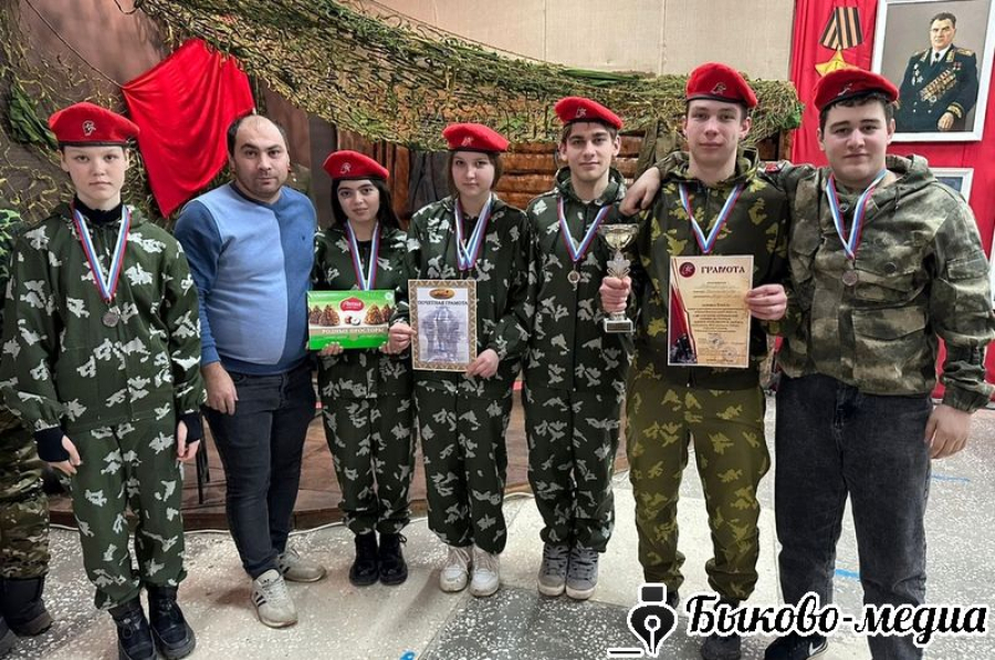 Юнармейцы из Приморска стали вторыми в региональных соревнованиях