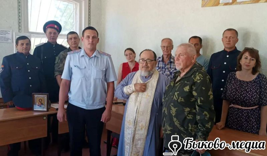 В Быковском районе подвели итоги работы станичного казачьего общества &laquo;Свято-Троицкое&raquo;