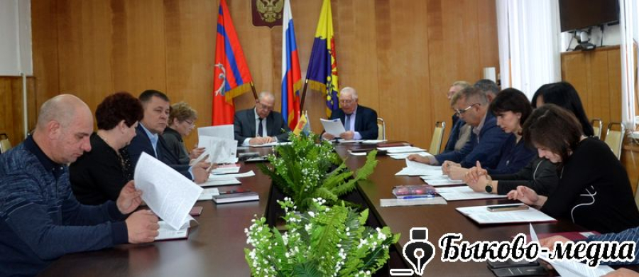 Состоялось январское заседание Быковской районной Думы