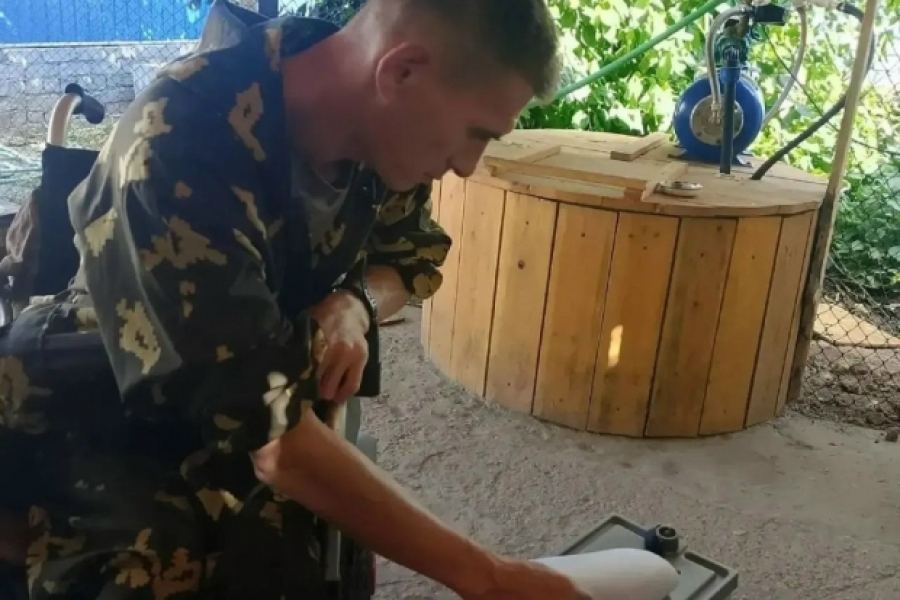 Ветераны и действующие бойцы СВО активно голосуют в Волгоградской области