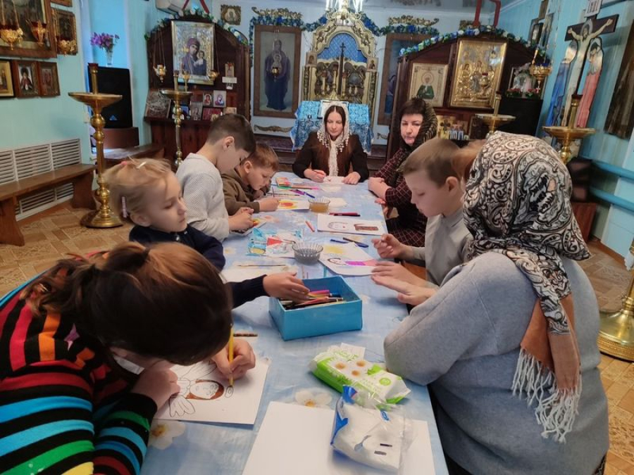 В храме р.п. Быково прошла акция "Крылья ангела"
