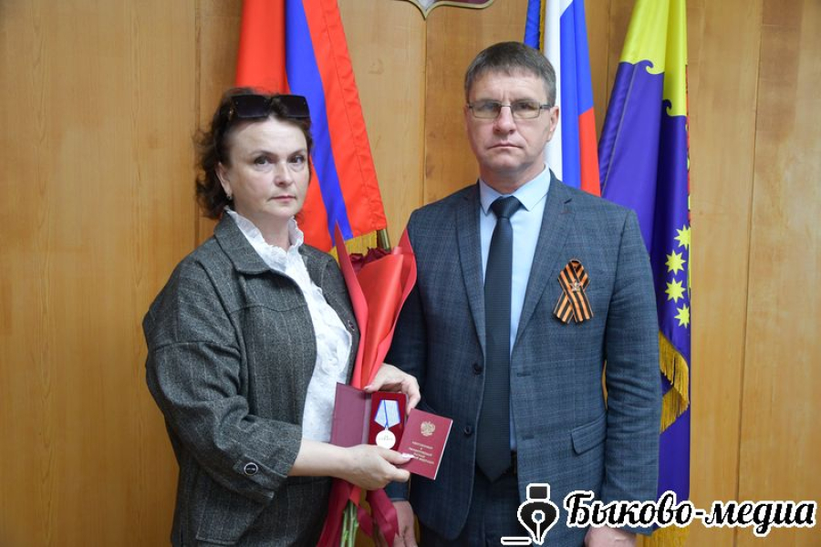 Медаль &laquo;За отвагу&raquo; передана супруге Алексея Филатова