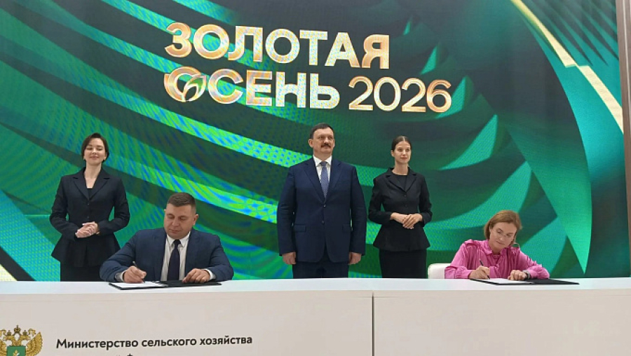 &laquo;Золотая осень-2026&raquo;: Волгоградская область заключила соглашения с &laquo;Союзмолоко&raquo; и зерновой ассоциацией России