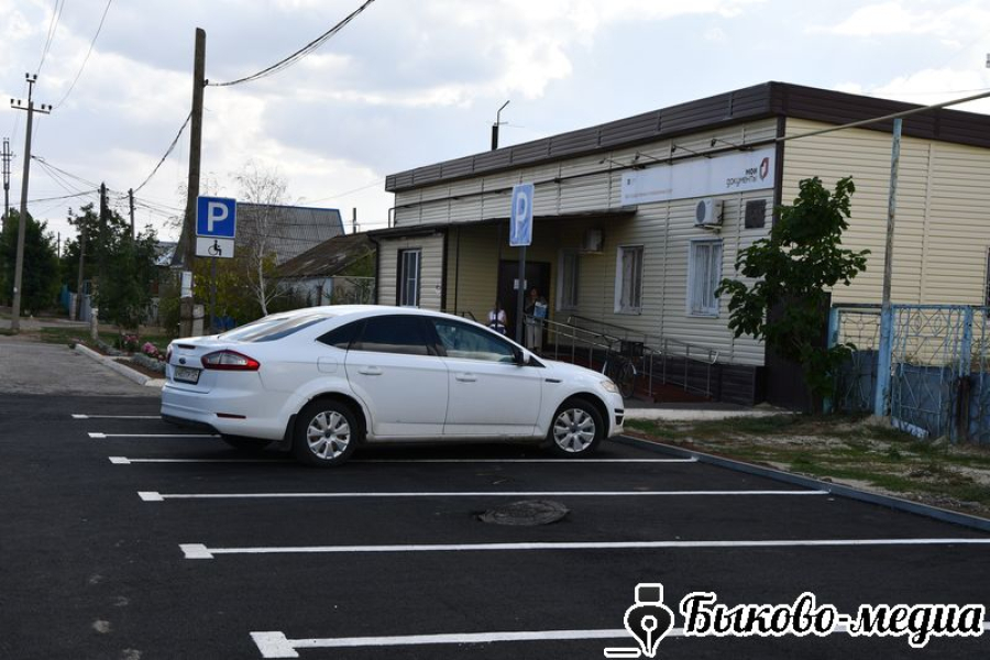В Быково построена новая парковка