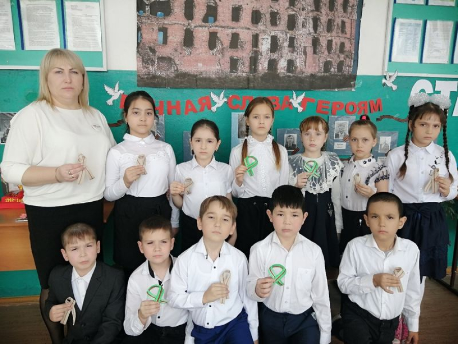 Школьники села Солдатско-Степное узнали больше о Сталинградской битве