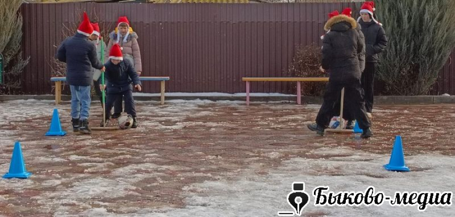 В СРЦ прошли "Веселые зимние старты"