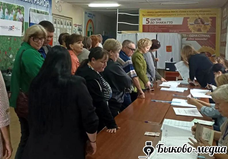УИК&nbsp;202 в Быково открылся при большом потоке избирателей