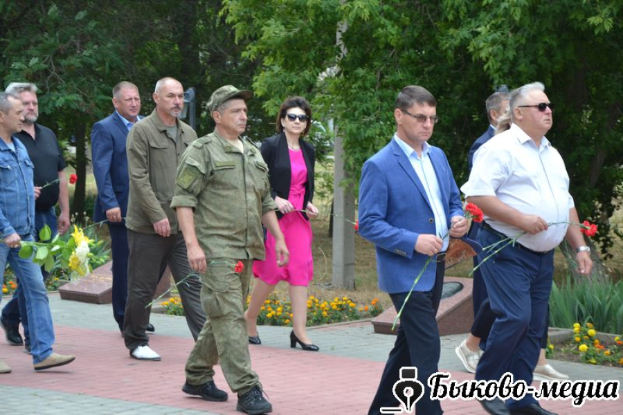 В Быково прошли мероприятия, посвященные годовщине начала Великой Отечественной войны