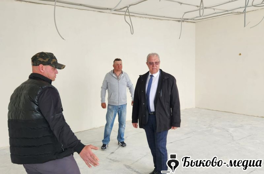 Школа в Красносельце отремонтирована на 75%