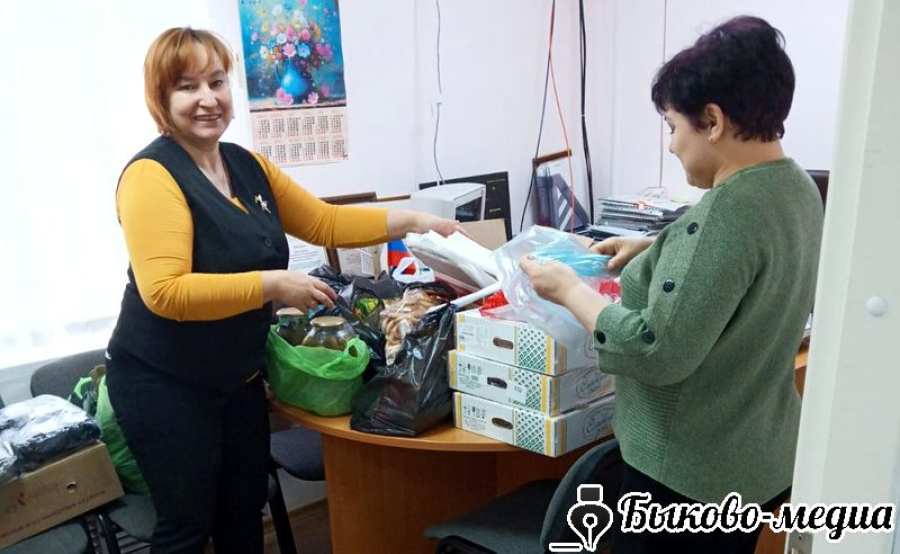 Катричевцы отправили гуманитарную помощь воинам СВО