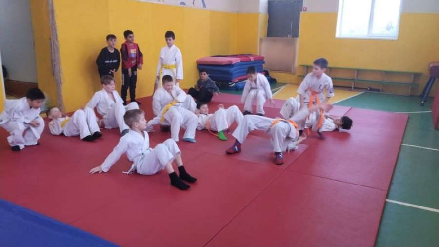 Для занятий спортом куплен татами