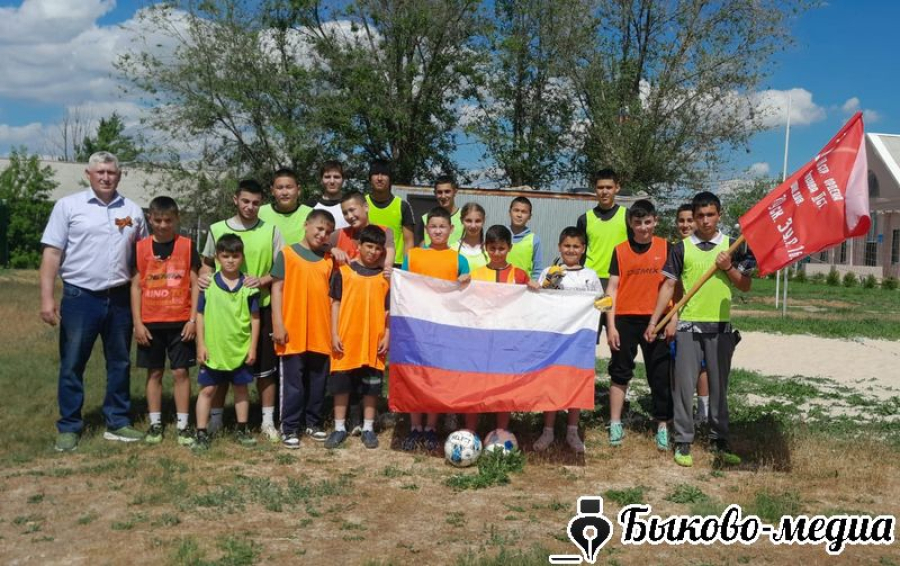 В День Победы в Красносельце состоялся футбольный матч