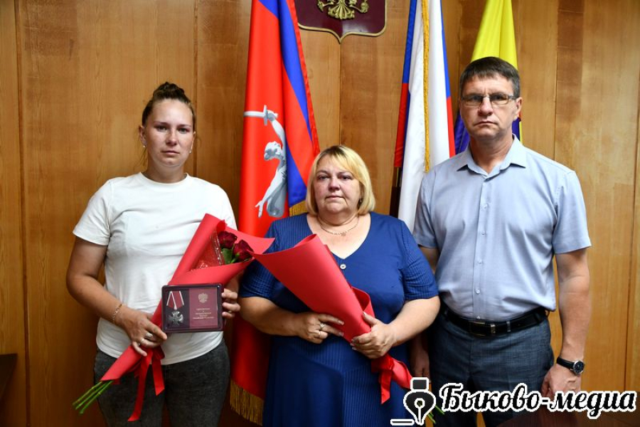 Орден Мужества передан семье Андрея Цыганова