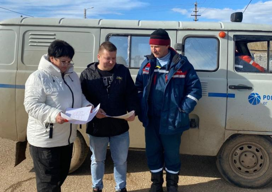 В Луговой Пролейке согласовали местонахождение технологических присоединений и уличных фонарей