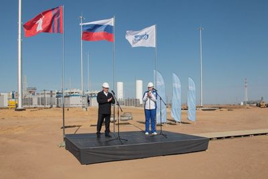 В Волгоградской области первый в ЮФО малотоннажный СПГ-комплекс готов к приёму газа для пусконаладочных работ