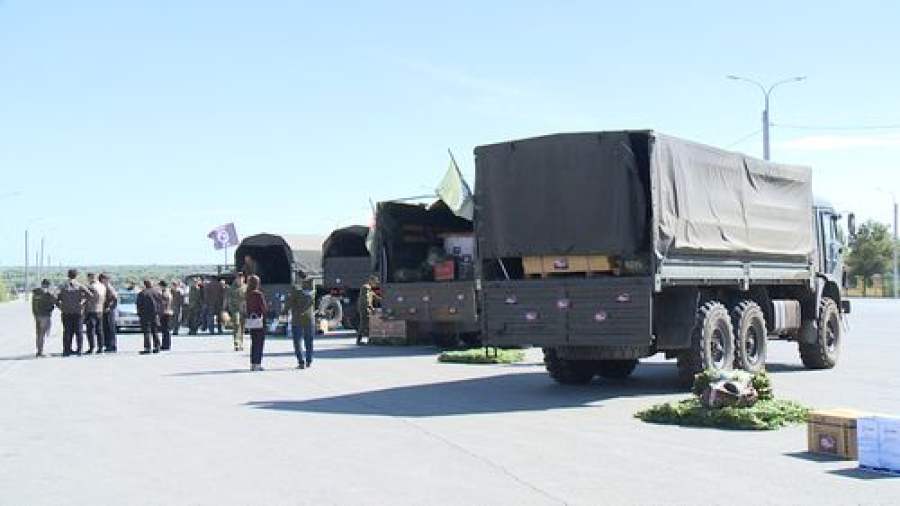 Партию техники и оборудования передали в зону СВО из Волгограда