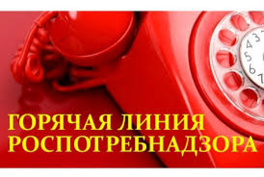Роспотребнадзор проводит "горячую линию"