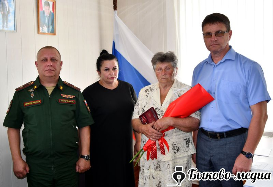 Орден Мужества бойца СВО передан его матери