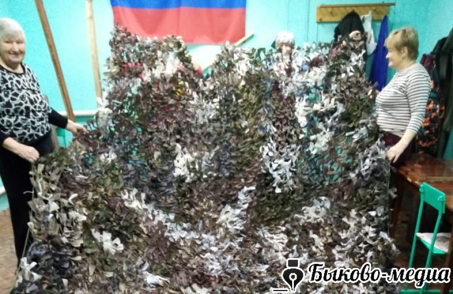 Волонтеры из Кислово работают ежедневно