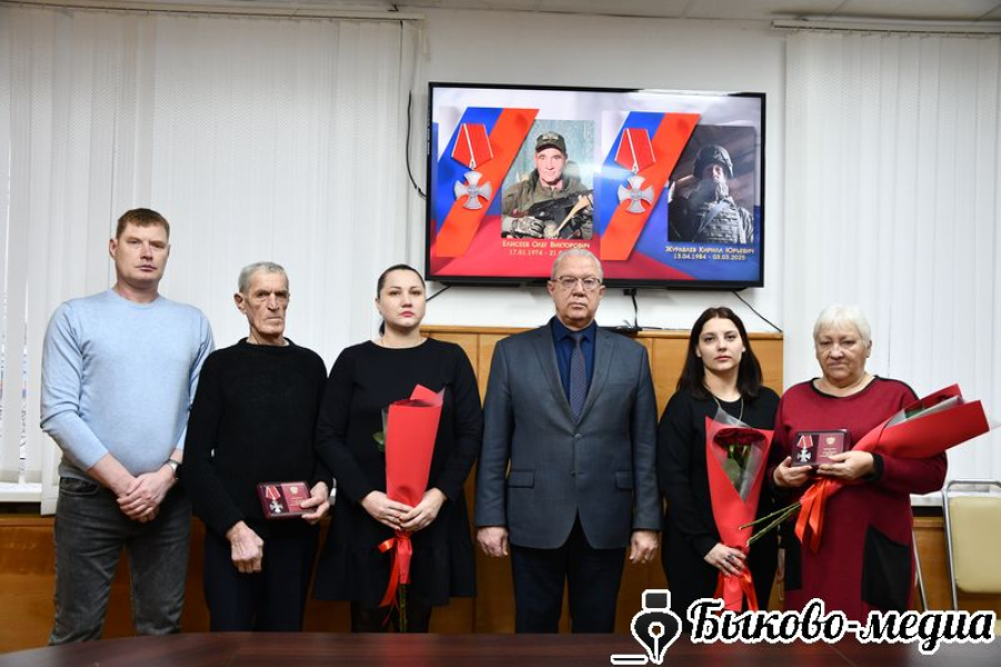 Ордена Мужества переданы семьям погибших земляков