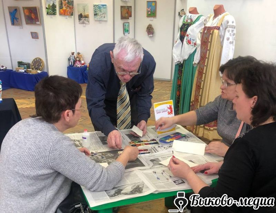 Педагоги Дома творчества посетили мастер-класс областной выставки &laquo;Диво дивное&raquo;