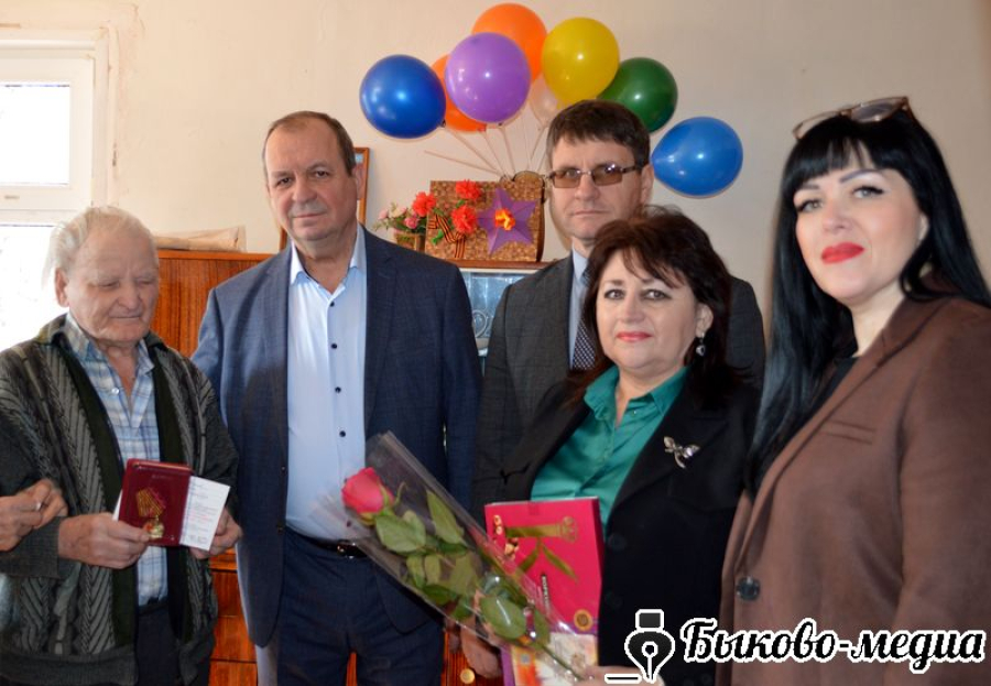 Юбилейная медаль вручена ветерану села Новоникольское