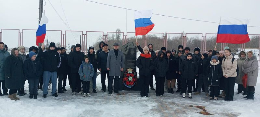 В Александровке возложили венок  землякам,  погибшим в годы Великой Отечественной войны