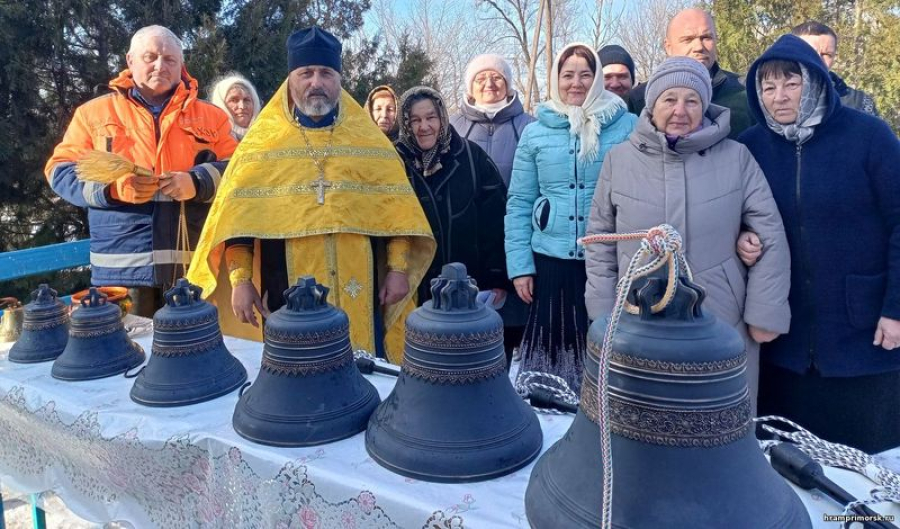 Храм Вознесения Христова  в селе Верхний Балыклей обрёл свой голос