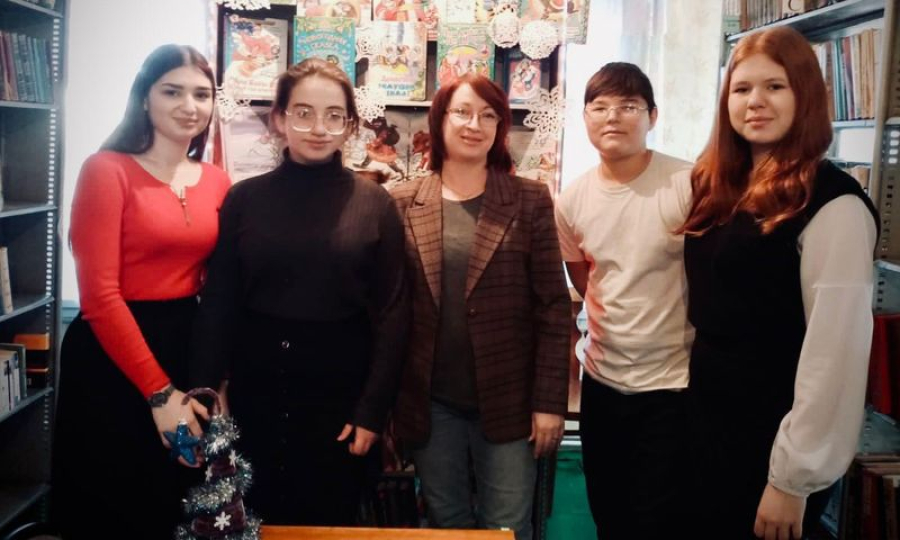 Евгения Халанская с читателями