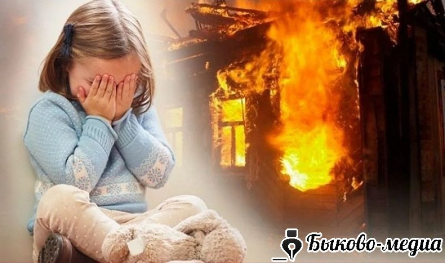 Детская шалость - причина пожара
