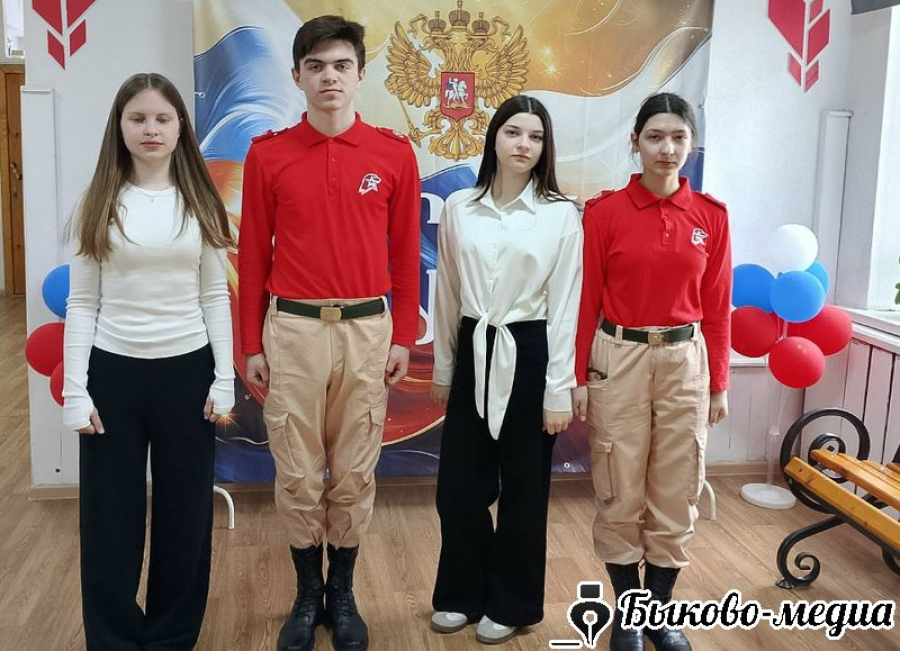 Юнармейцы Новоникольской средней школы