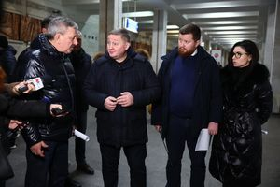 Андрей Бочаров проинспектировал ход работ по модернизации волгоградского метротрама