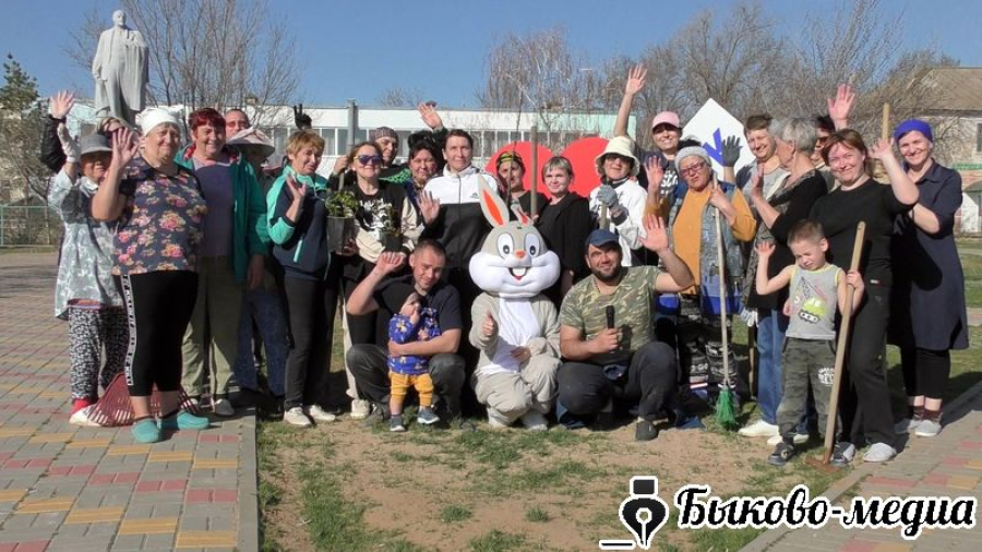 Жители Приморска вышли на субботник