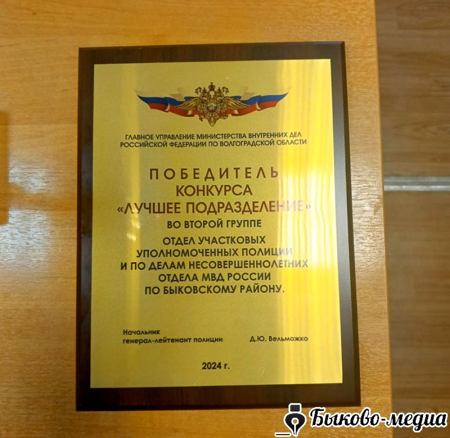 Подразделение  участковых уполномоченных района признано лучшим в регионе