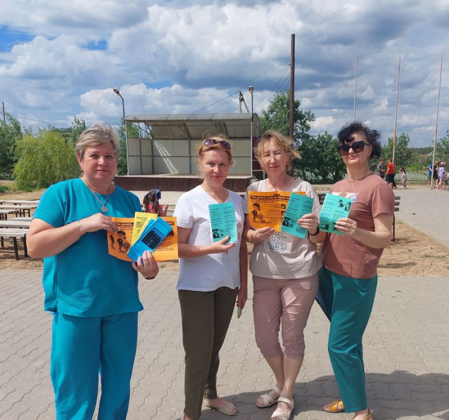 В селе Луговая Пролейка прошла акция за здоровую жизнь