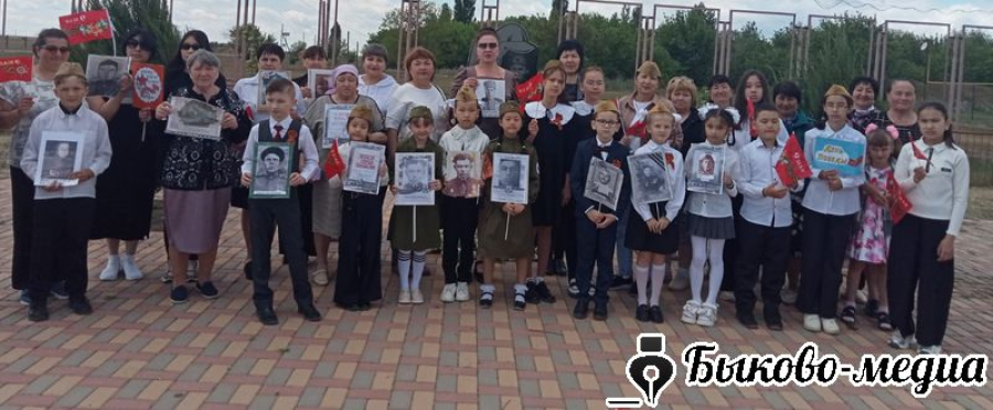 Песни и стихи Победы звучали в Александровке