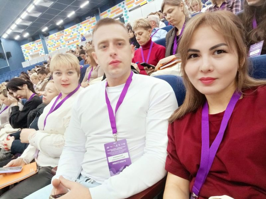Советник по воспитанию из Быково проходит обучение  в Орлёнке