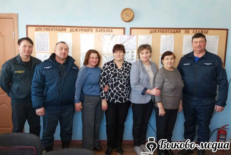 В Демидове поздравили мужчин с праздником