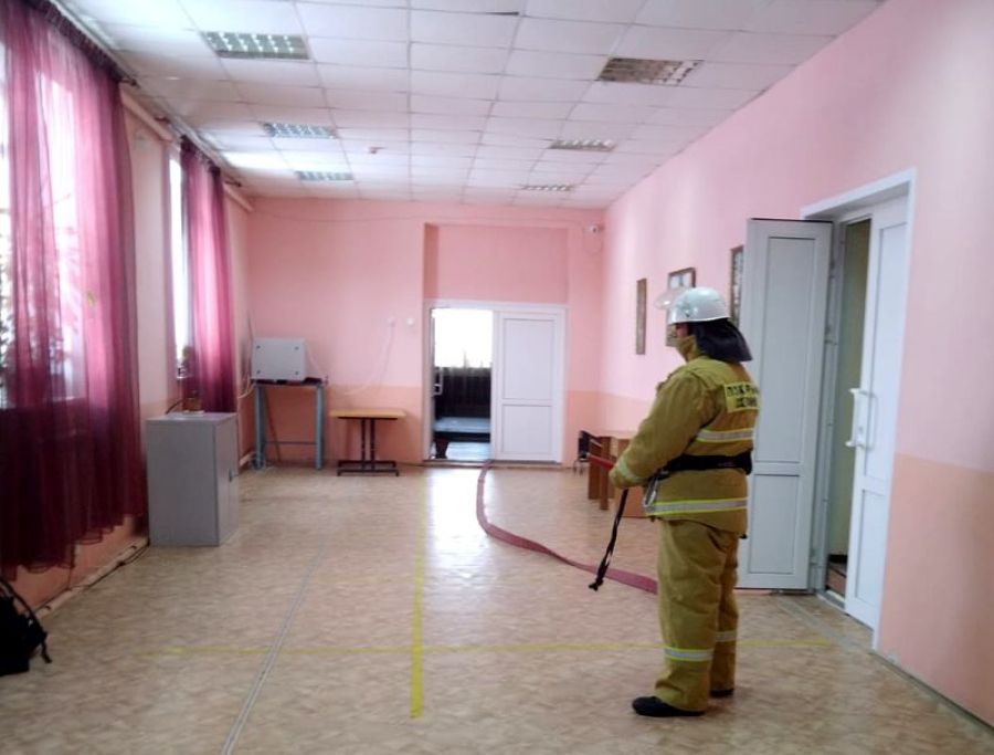 В Новоникольском пожарные провели учения
