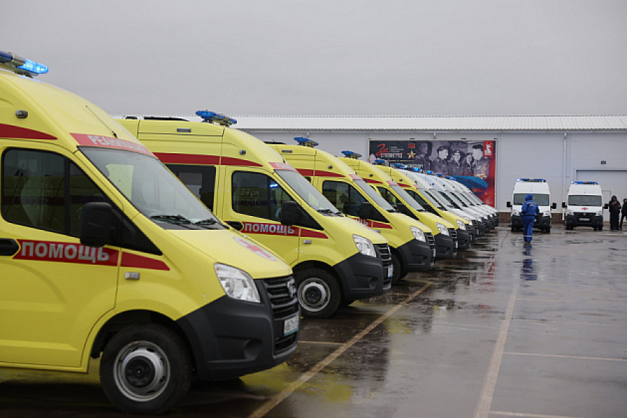 В канун Нового года в Волгоградской области на дежурства вышли новые скорые