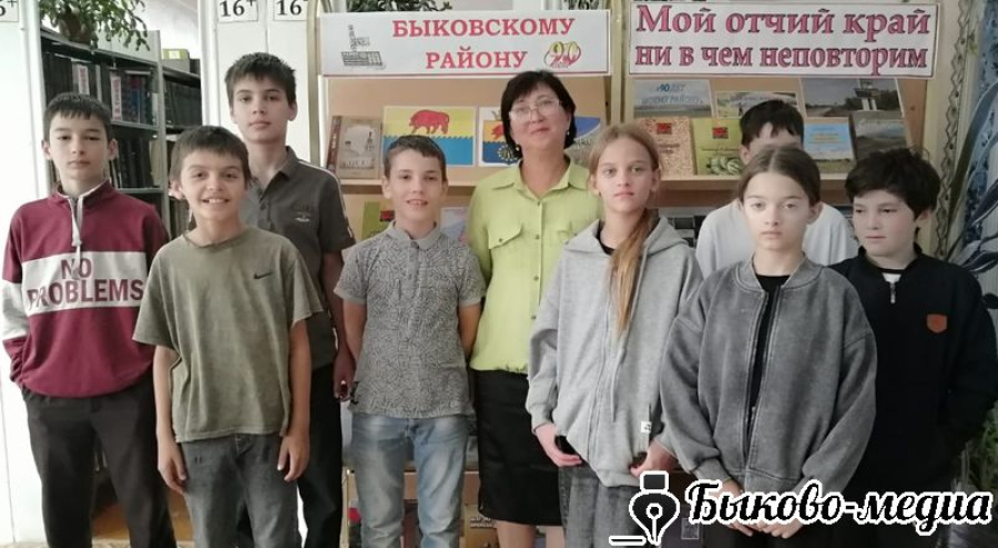 В Садовом  прошел час краеведения &laquo;Быковскому району  90 лет&raquo;