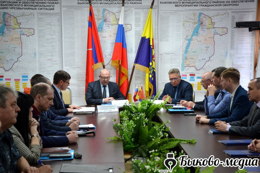 В Быковском районе проходят командно-штабные учения