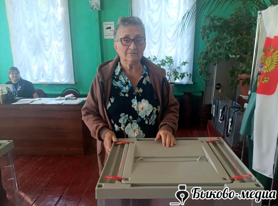 В Верхнем Балыклее на выборы пришли и старейшие жители, и медработники