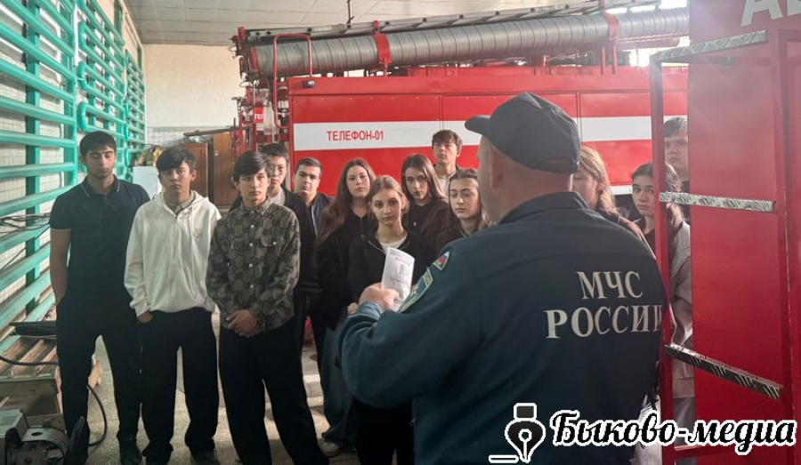 Школьники Красносельца познакомились с профессией пожарного