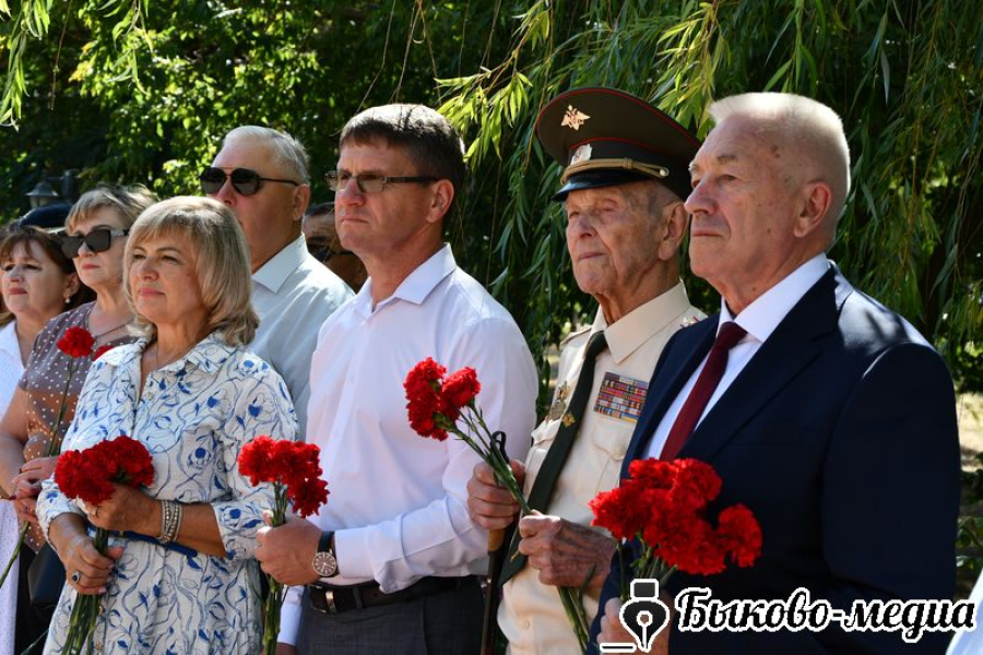 В Быково прошла патриотическая акция областной ветеранской организации