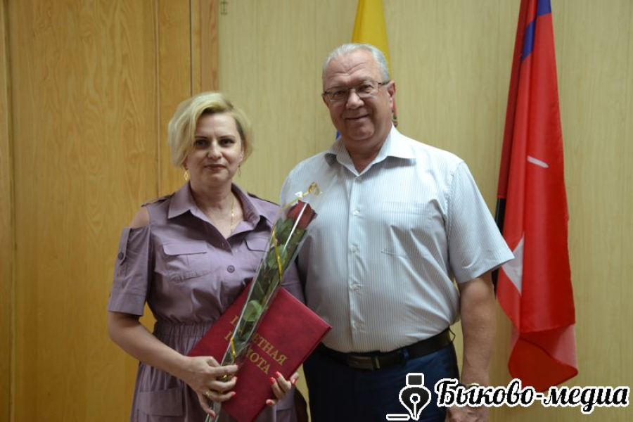 Врачам ЦРБ передали областные награды
