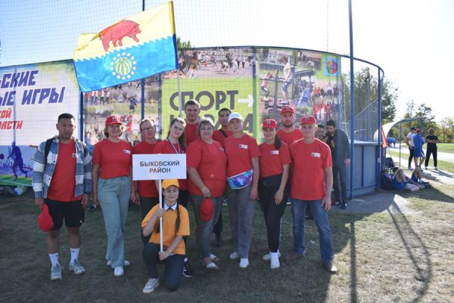 Быковские спортсмены на пьедестале  сельской спартакиады