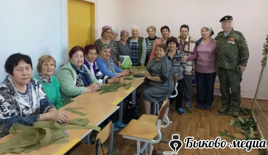 Волонтеры Красносельца провели встречу с односельчанином-защитником Отечества