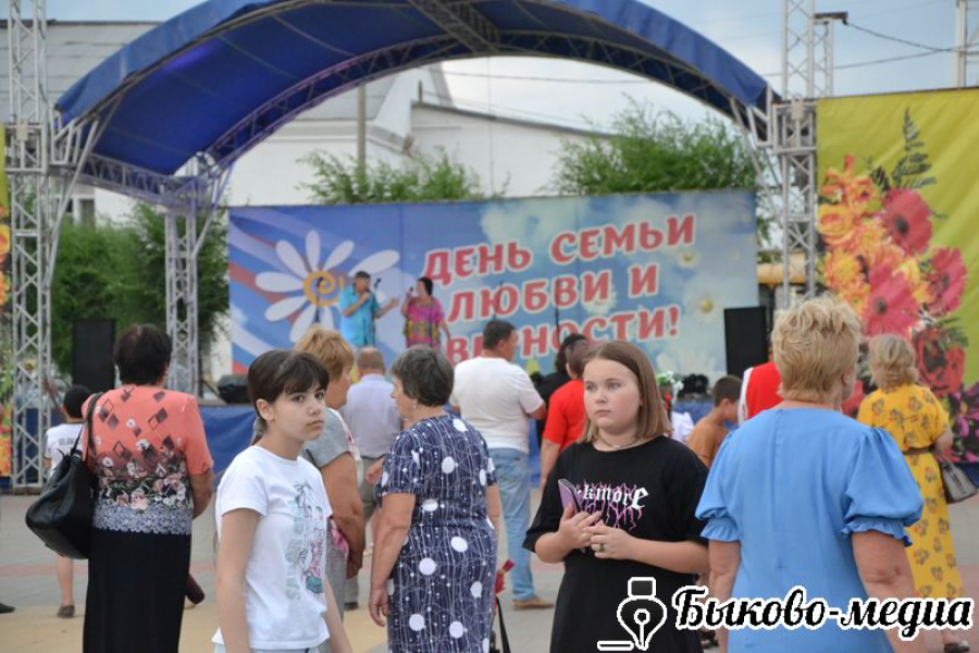 В Быково отметили День семьи, любви и верности