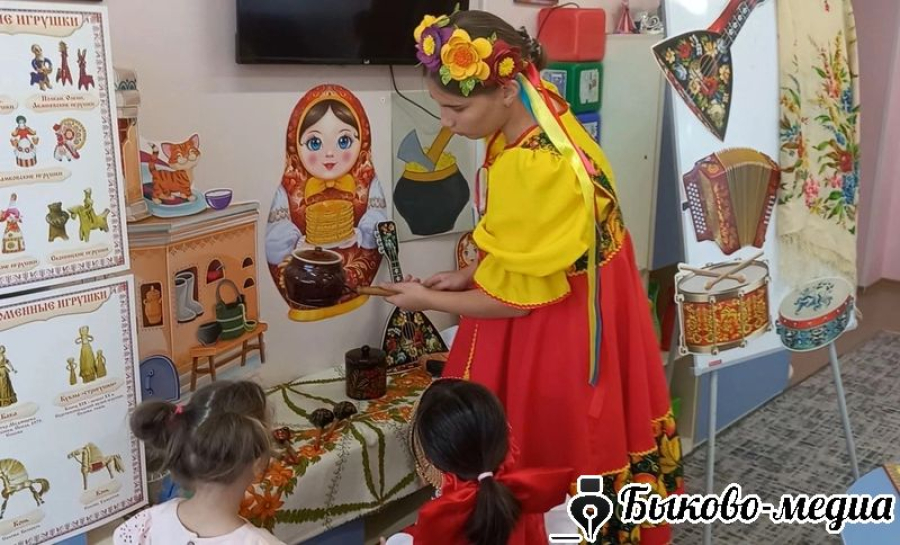 Ребята Быковского СРЦ прикоснулись к истокам русской культуры